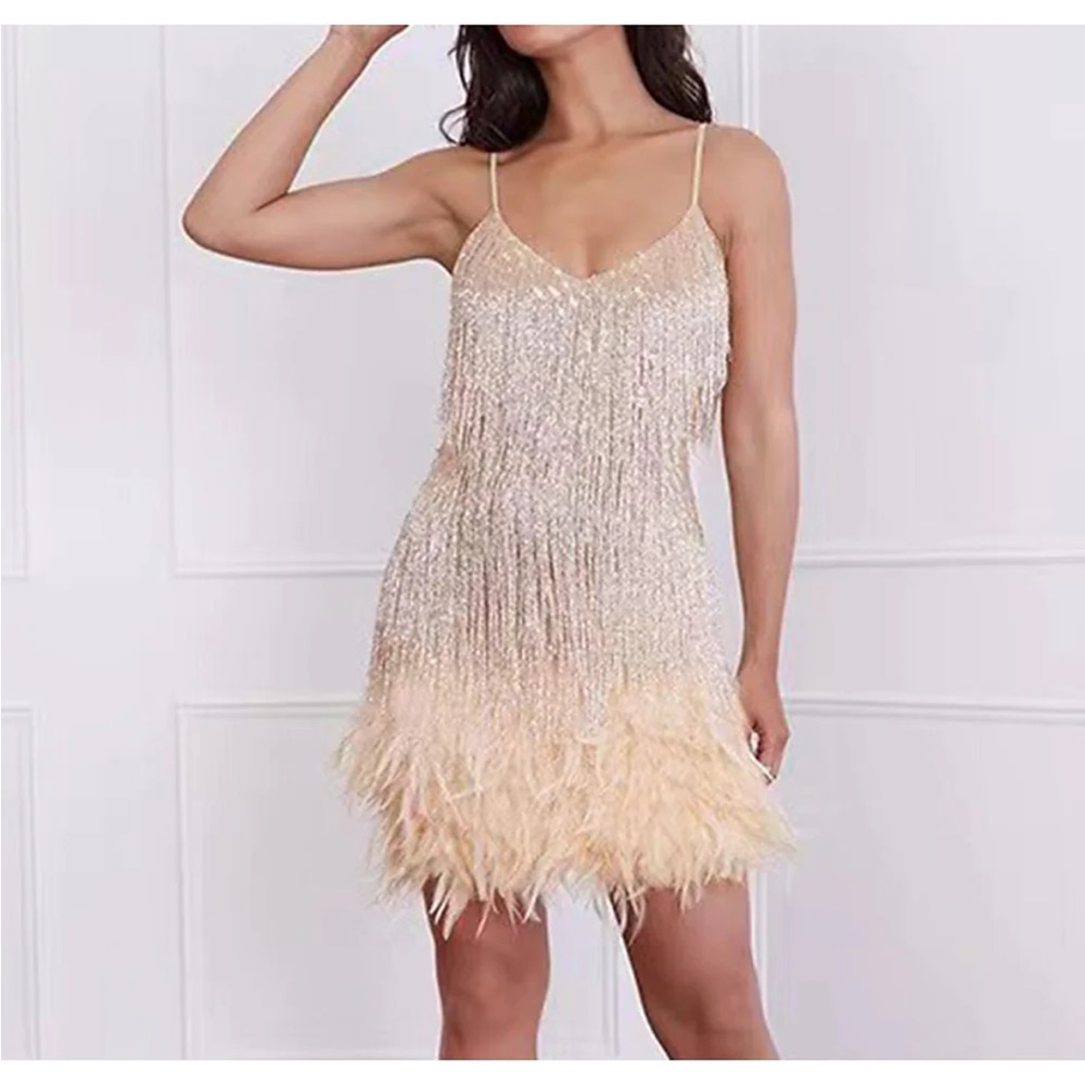 Fringe dress. 1920’s style inspired
